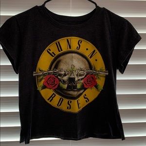 🌹Guns N' Roses Crop 🌹
